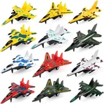 Boojaloo Pull Back Airplane Toys 12 Pack Fighter Jet Party Favors Kids Gift New. Price: $17.99.