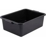 Winco PL-7K Dish Box Black 21-1/2""D 15-3/4""W 7-1/4""H Nsf Dwl New. Price: $24.58.