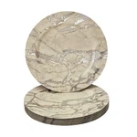 Silver Spoons Marble Design Disposable Charger Plates For Party - (10 Pc) Hea... New. Price: $20.80.