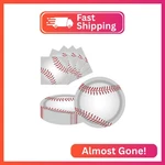 Ldfdrt 40 Pcs Baseball Party Dessert Plates And Napkins Sets 9" Paper New. Price: $14.20.