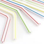 200 Bendable Straws, Flexible Striped Count (pack Of 1), Stripes New. Price: $14.24.
