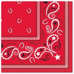 Bandana Luncheon Napkins For Christmas - Beistle New. Price: $17.74.