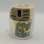 Vintage Tmnt Ninja Turtles Paper Cups 1990 Unique Party Supplies 7OZ Set Of Used. Price: $9.95.