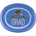 Creative Converting Congrats Pcs 8-COUNT Oval Paper Platters For Graduation New. Price: $10.72.