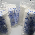 Set Of 4, Dart Concorde Foam Plate, 6" Dia, White #G09 New. Price: $35.00.