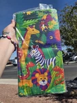 Amscan Table Cover Jungle Animals Made In Usa New Package. Price: $15.00.