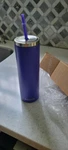 Cupture Skinny 16 Oz. Double Wall Insulated Stainless Steel Tumbler Gift New. Price: $19.00.