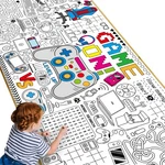 Naozinebi Video Giant Coloring Poster Large Gamer 70 X 31 Inches New. Price: $14.76.