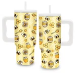 Xiiai Bee Themed Gifts - 24 Oz Tumbler With Handle Straw Ounces, New. Price: $21.44.