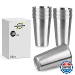 Hamiladuo 16PACK Oz Steel Cupsstainless Cuppint New. Price: $62.35.