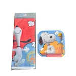 Peanuts Designware Party Paper Plates, Table Cloth, 2015 American Greetings New. Price: $24.00.