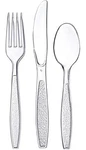 Clear Heavyweight Disposable Plastic Cutlery Combo Box 360 Count New. Price: $28.99.