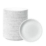 Gusto 6 Inch - 500 Count Uncoated White Paper Plates,disposable Decorative... New. Price: $36.64.