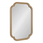 Glenby Transitional Scalloped Wall Mirror 24 X 36 Gold Modern Wooden Rectangl... Open. Price: $132.19.