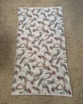 Vtg Bugs Bunny Looney Tunes Table Runner 5 Ft Long Cartoon Print Warner Bros Used. Price: $13.00.
