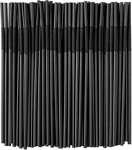 100PCS Flexible Plastic Straws,black Disposable Bendy Party Fancy Straw... New. Price: $9.54.