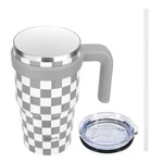 Zukro 20 Oz Tumbler With Handle, Lid Straw, Ceramic Lined, Double-walled ... New. Price: $29.35.