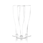 Champagne Flute Clear Single Piece 10 Count Box New. Price: $24.99.