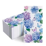 100 Pcs Spring Summer Hydrangea Flower Disposable Paper Napkins, Blue Purple ... New. Price: $22.06.
