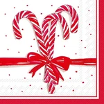 Boston International Ihr Roseanne Beck Cocktail Paper Napkins, Candy Canes New. Price: $9.99.