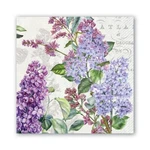 Michel Design Works French Lilacs Floral 20 Triple-ply Paper Luncheon Napkins New. Price: $6.95.