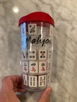 Tervis Mahjong Game - Double Walled Clear 16 Oz Tumbler New. Price: $13.99.
