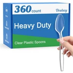 360 Count Clear Plastic Spoons Disposable, Bpa-free, Heat Resistant, Solid An... New. Price: $42.46.