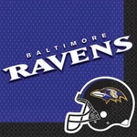 Baltimore Ravens Nfl Pro Football Sports Banquet Party Bulk Luncheon Napkins New. Price: $13.99.