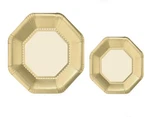 Amscan Premium Paper Plates - 10.5" & 7.5" (pack Of 20) Elegant Design New. Price: $17.10.