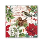 Michel Design Works Merry & Bright Holiday 20 Triple-ply Paper Cocktail Napkins New. Price: $5.95.