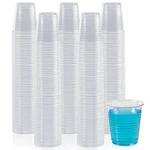 Lilymicky 500 Pack 3 Oz Clear Plastic Cups Small Disposable Bathroom O... New. Price: $31.24.