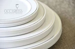 " Occasions Wedding Party Disposable Plastic Plates, Choose Size & Qtty New. Price: $39.99.