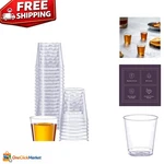 100 Count Oz Clear Plastic Shot Cups Bpa-free, Stackable & Shatter-resistant New. Price: $11.89.
