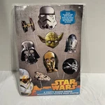 Star Wars 8 Piece Party Photo Booth Props Darth Vader Yoda Disney Unique 66479 New. Price: $15.99.