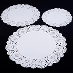 Haksen 36 Pcs Paper Lace Doilies Combo,pack 12 Each 6.5", 8.5", 10.5" For Baked New. Price: $8.99.