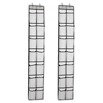 Pvwsg Over The Door Shoe Organizer, 14 Large Mesh Pockets Hanging Rack F... New. Price: $22.39.