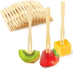 400 Bamboo Appetizer Forks, 3.5 Inch Mini Charcuterie Boards Ac New. Price: $12.29.