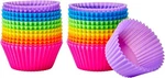 Amazon Basics Reusable Non-stick Silicone Baking Cups, Bpa Free, Dishwasher Safe New. Price: $16.41.