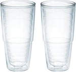 Tervis Clear & Colorful Tabletop Made In Usa Double Walled 24OZ - 2PK, New. Price: $42.01.