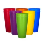 Yalin 32 Ounce Plastic Tumblers/large Drinking 950ML, Multicolor New. Price: $35.99.