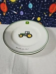 Gibson John Deere Farm Tractor Dinner Plates 11" Nothing Runs Like Used. Price: $20.00.