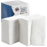 100 Count White Luxury Linen-feel Paper Towels, Soft And Absorbent Cloth-like... New. Price: $34.32.