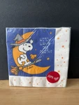 Peanuts Snoopy Vintage Hallmark Witch Way Halloween Party Paper Lg Napkins Nos New. Price: $9.94.