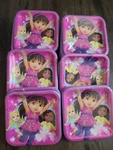 Lot 200 Dora And Friends Party 9" X Paper Lunch Kids Plates 25 8 Packs Usa New. Price: $44.99.