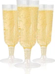 Jolly Chef 100 Pack Plastic Champagne Flutes Disposable 5 Oz Clear Ch... New. Price: $19.99.