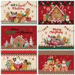 Wovweave Placemats Set Of 6 Gingerbread Man Christmas, New. Price: $15.35.