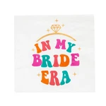 Fun Express 6 1/2" My Bride Era Disposable Paper Luncheon Napkins - 25 Ct. New. Price: $17.15.