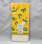 Vintage American Greetings Paper Tablecover Yellow Green Party Frogs 54X96 Fun Open. Price: $13.29.