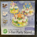 Wilton Tier Party Stand #307-859 Original Packaging Used. Price: $24.99.