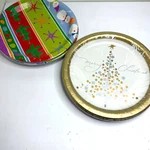 Lot Christmas Paper Plates Hallmark Target Holiday Disposable Party New. Price: $9.50.